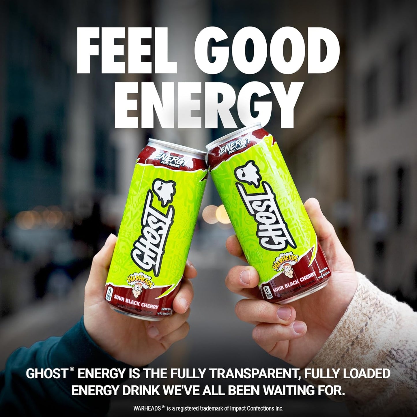 GHOST Energy Drink – Power & Focus, 12 Pack