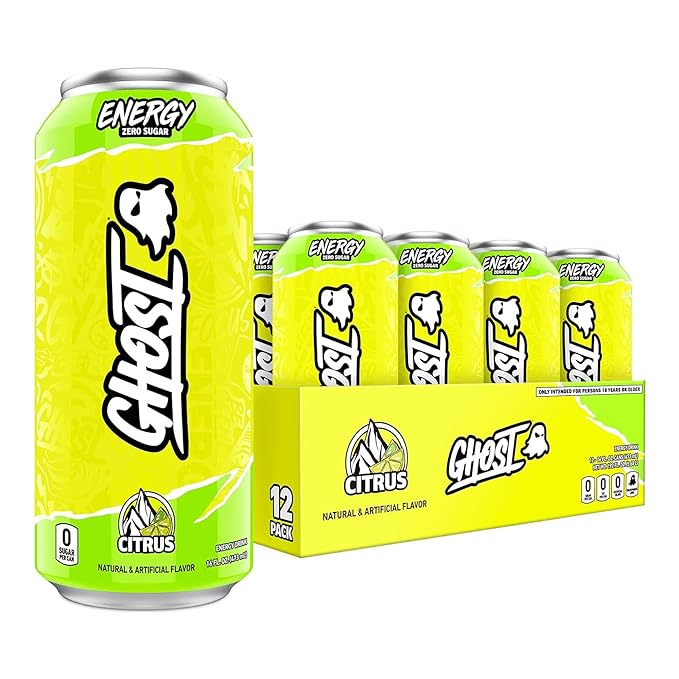 GHOST Energy Drink – Power & Focus, 12 Pack