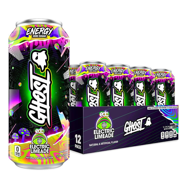 GHOST Energy Drink – Power & Focus, 12 Pack