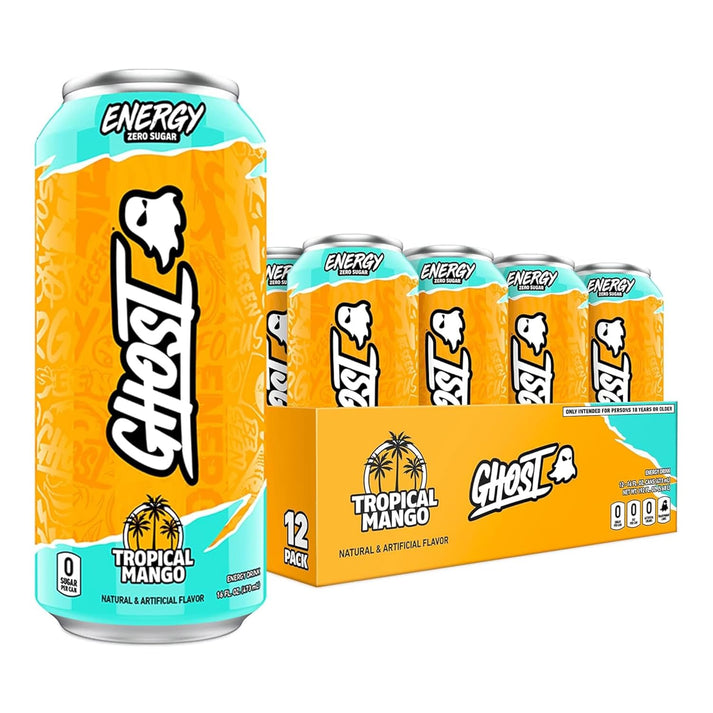 GHOST Energy Drink – Power & Focus, 12 Pack