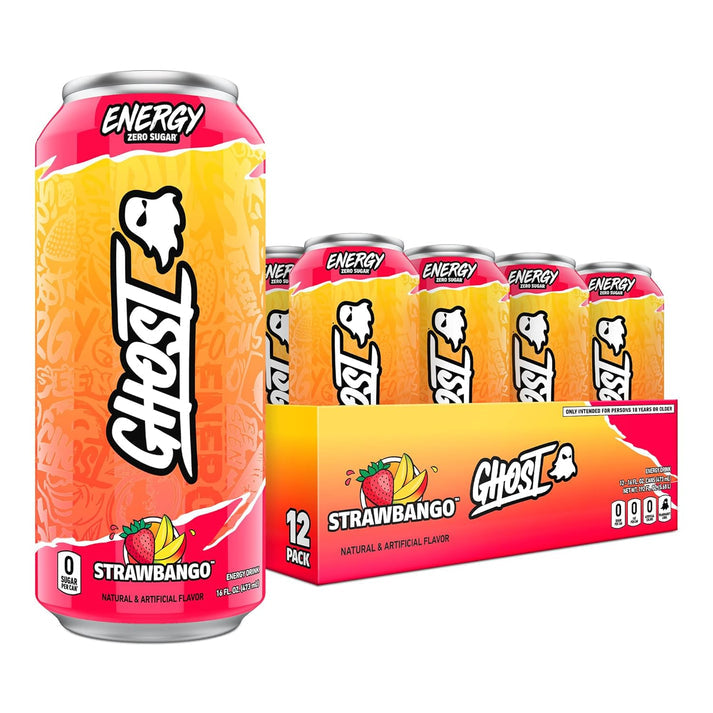 GHOST Energy Drink – Power & Focus, 12 Pack