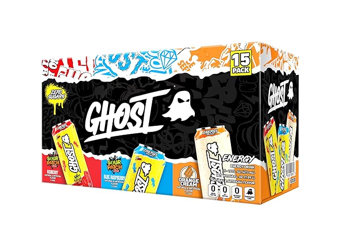 GHOST Energy Drink – Power & Focus, 12 Pack