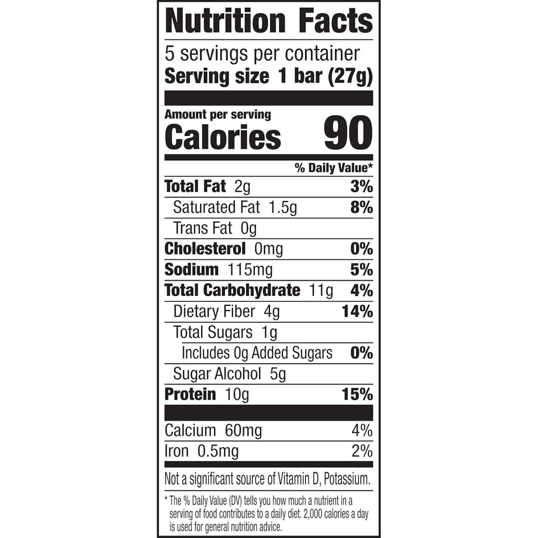 Protein One 90 Calorie Protein Bars, Peanut Butter Chocolate, 5 Bars