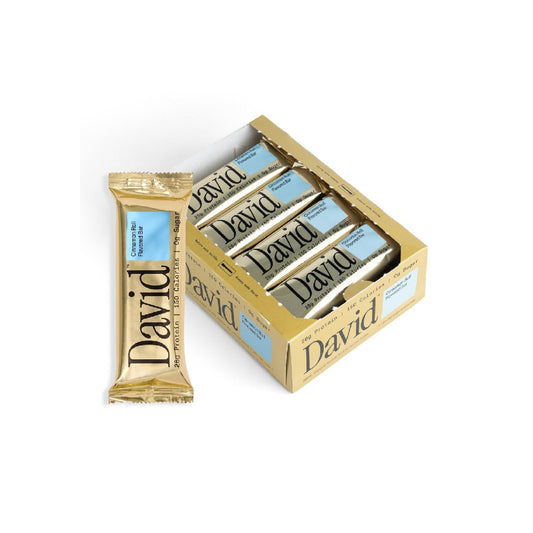 David's High Protein Bars Sugar Free, 28g Protein, 150 Calories - 12 Pack