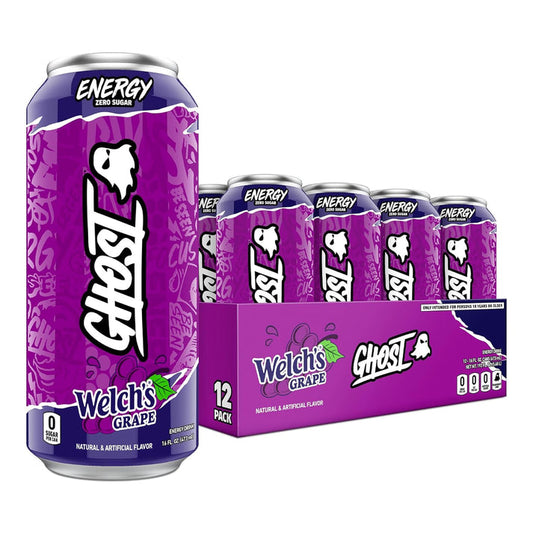 GHOST Energy Drink – Power & Focus, 12 Pack