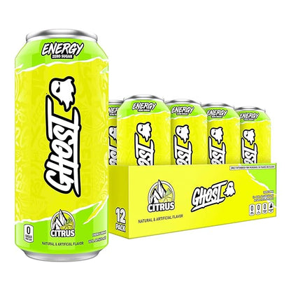 GHOST Energy Drink – Power & Focus, 12 Pack